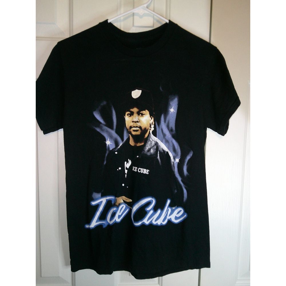 Ice Cube Vintage Hip Hop Rap Artist Graphic T-Shirt Size S